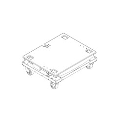 JBL SRX910LA Vertical Transporter Cart - for up to 4 x SRX910LA